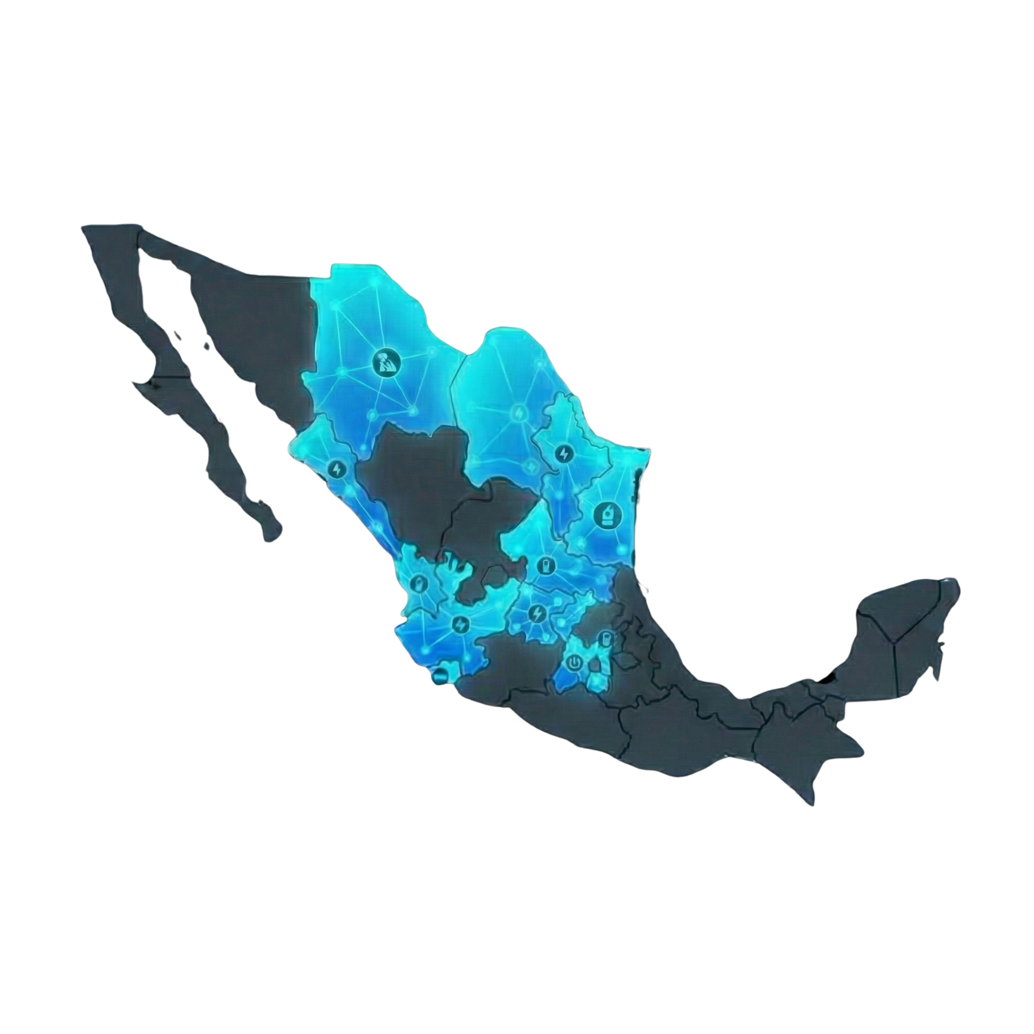 Mapa de cobertura en México